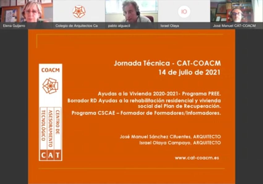 COACM continúa su labor formativa con la celebración de la tercera Jornada sobre ayudas a la rehabilitación