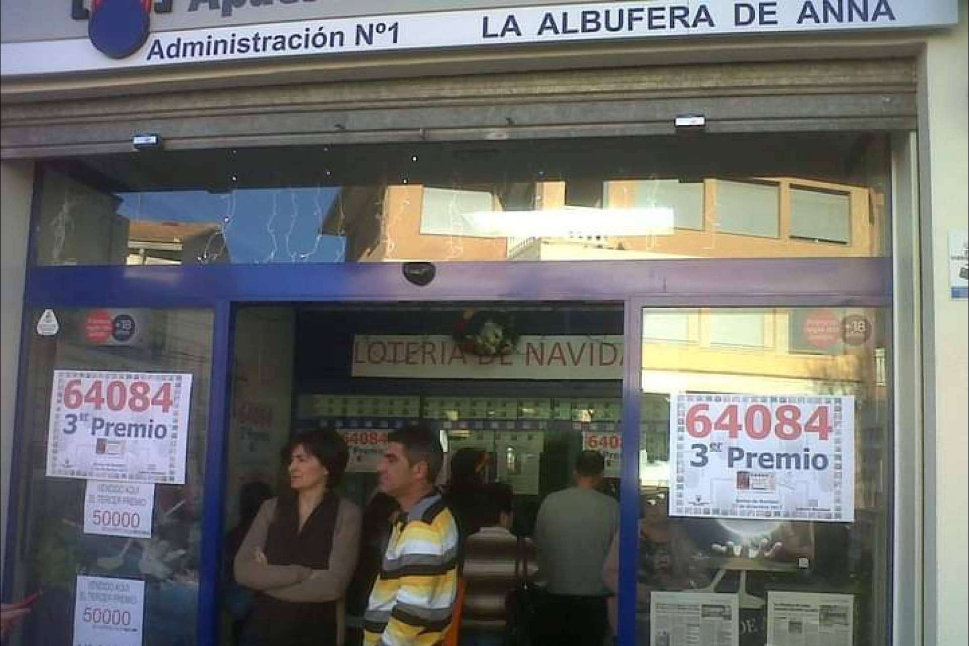 Lotería de Valencia experimenta una gran afluencia de compras online por la Lotería de Navidad en Valencia