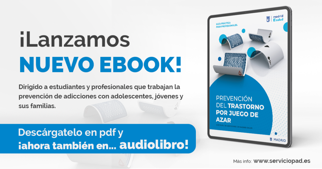 Foto de EBOOK PARA PREVENIR EL TRASTORNO POR JUEGO DE AZAR