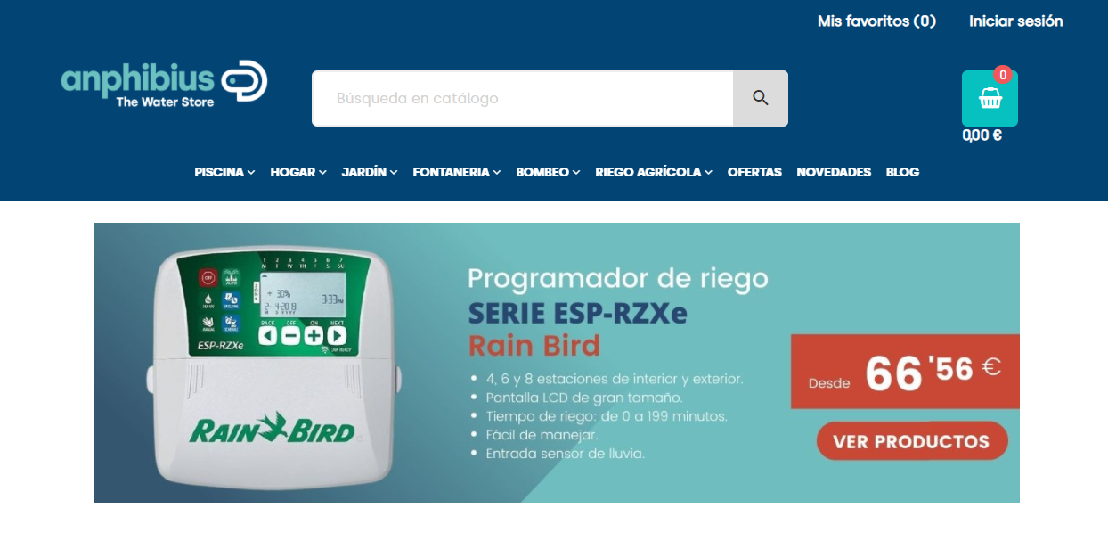 La tienda Anphibius rebaja hasta un 20% su gama de limpiafondos para piscina