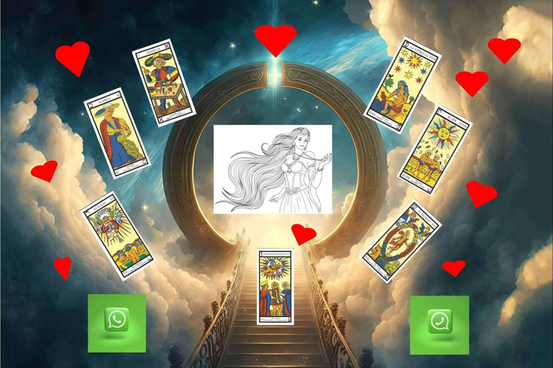 Dama Mágica, el tarot online con una profesional honesta